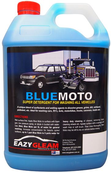 Blue Moto Truck Wash