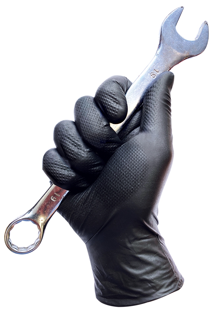 Black Rocket Xtra Grip Nitrile Gloves